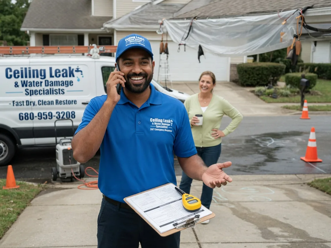 Ceiling Leak Cleanup Derby, VT FAQs